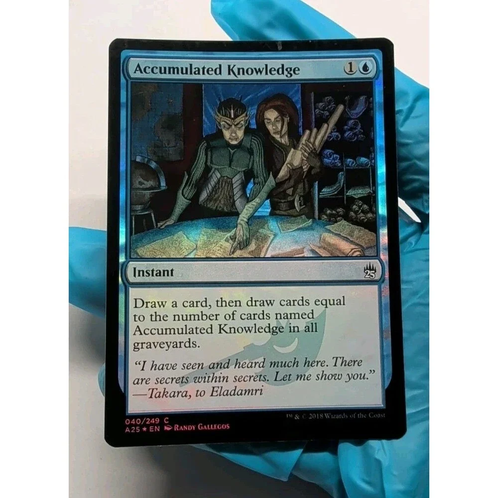 Accumulated Knowledge from the Masters 25 (A25) set, released in 2018